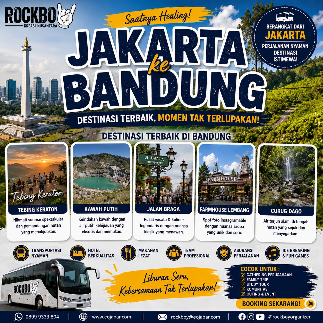paket gathering jakarta ke bandung